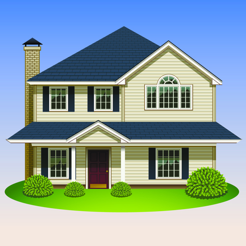 Creative of Houses design elements vector 05 houses house elements element creative   