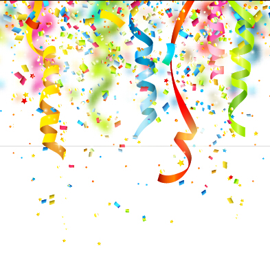 Colorful confetti holiday background vector 01 holiday confetti colorful background   