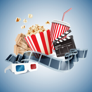 Cinema movie vector background graphics 08 movie graphics cinema background   