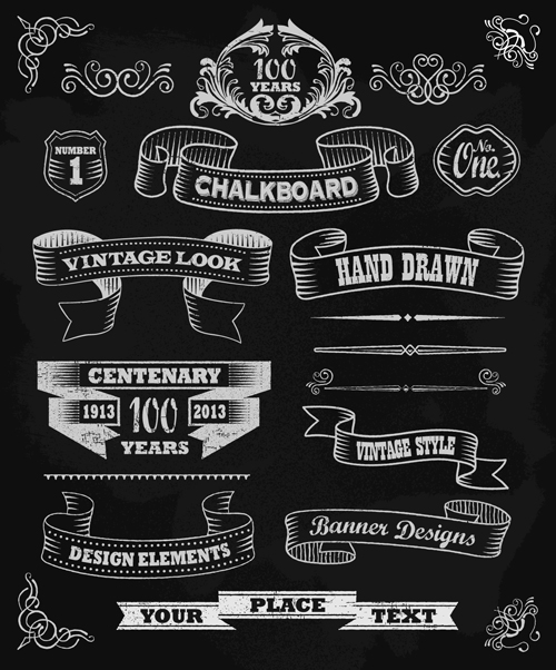 Vintage black and white labels with ornaments vector 02 vintage ornaments ornament labels label black and white black   