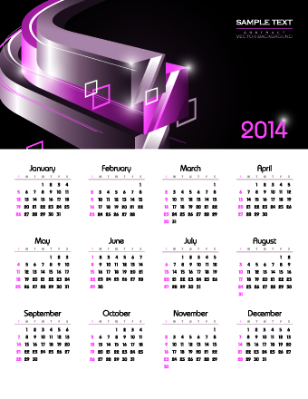 Calendar 2014 vector huge collection 127 Huge collection collection calendar 2014   