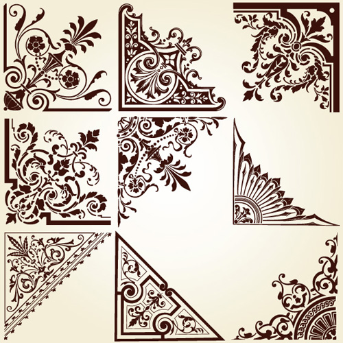 Vintage pattern area Borders and ornaments vector 01 vintage ornaments ornament borders border   