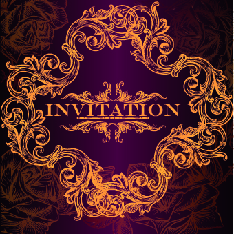 Wedding invitations luxury background 05 luxury invitation background   