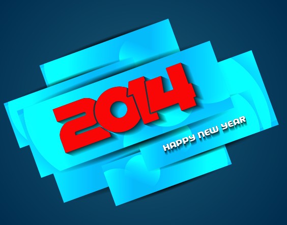 Happy New Year 2014 background creative design 01 new year happy creative background   