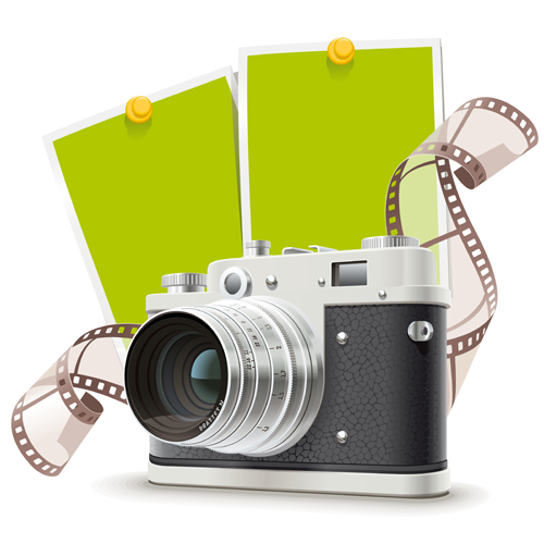 Camera and film vector material vector material material film camera   