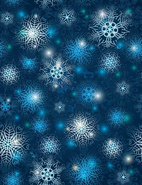 Brilliant Snowflakes Winter vector backgrounds 04 snowflake brilliant   