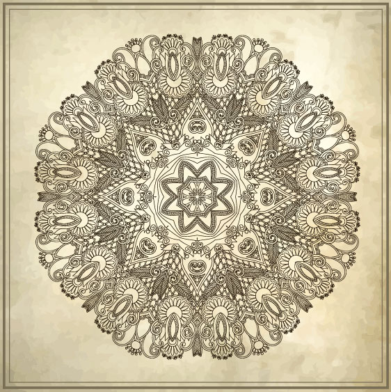 Elements of Vintage Floral Borders art vector 02 vintage floral elements element borders   