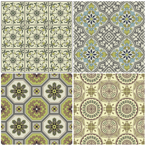 Cute floral decor pattern vector material 03 pattern vector pattern floral cute   
