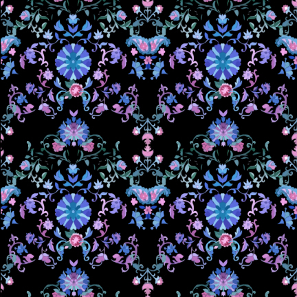 Paisley with flower vector seamless patterns 02 seamless patterns paisley flower   