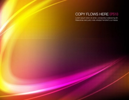 Abstract color background shiny vector 01 symphony background   