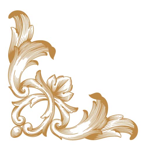 Classical ornaments corner vector ornaments corner classical   