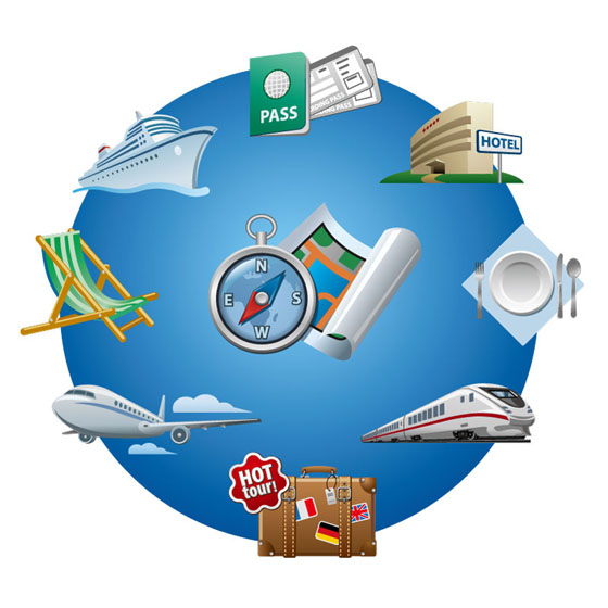 Global Travel elements creative design vector travel Global Travel global elements element   