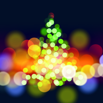 Colored Light dot christmas tree vector light dot light colored christmas tree christmas   