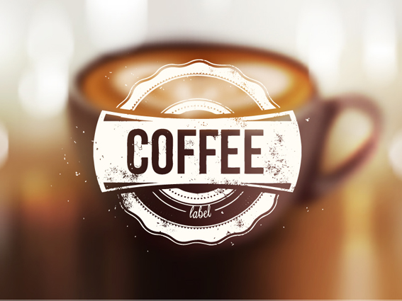 Blurred coffee background graphic vector width coffee blurred background   