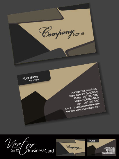 Exquisite Business cards design elements vector 01 exquisite elements element cards business card business   