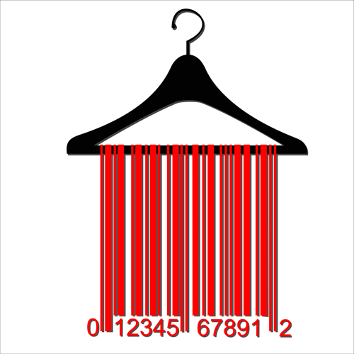 Creative clothes hangers design elements vector 05 element design elements creative clothes   