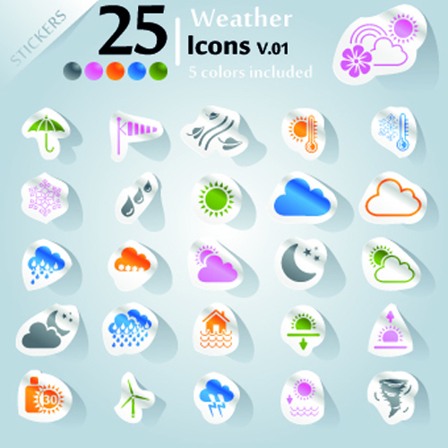 Icons stickers vector 18 stickers sticker icons icon   