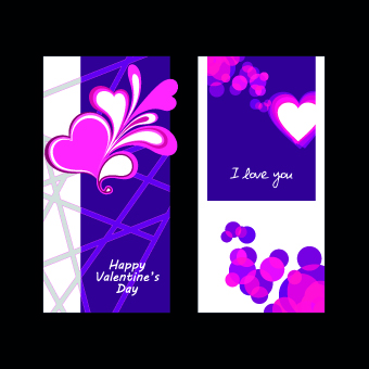 Happy Valentine Day creative banner vector 05 valentines Valentine day Valentine happy creative banner   