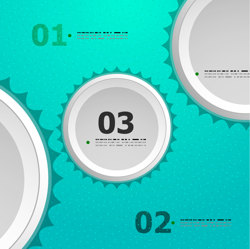 Circle elements business template vector 06 circles business template business   