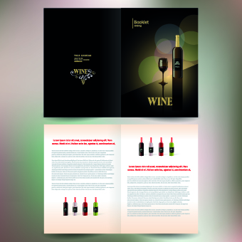 Wine poster cover vector 01 wine poster cover   