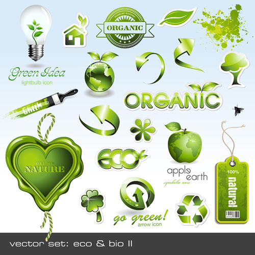 Environmental Protection and Eco elements icons vector 02 Environmental Protection elements element eco   