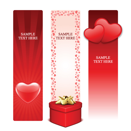 Various Valentines Day Cards design vector set 02 Various Valentine day cards card   