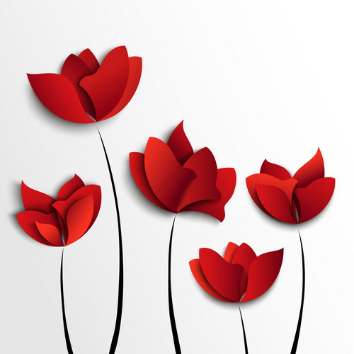 Red Petal vector vector red petal   