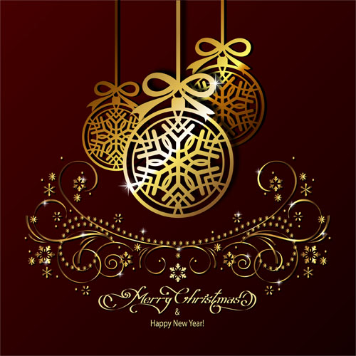 2016 Merry christmas and new year background vectors 03 year new merry christmas background 2016   