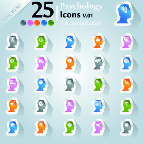 Icons stickers vector 19 stickers sticker icons icon   