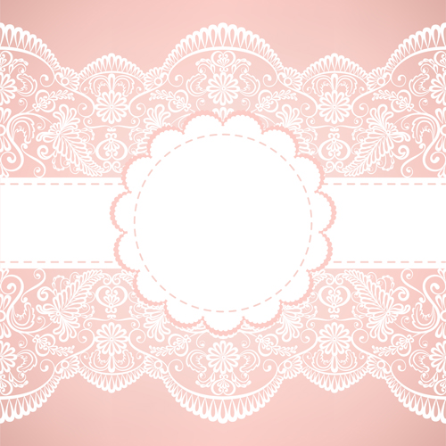 Simple lace art background vector 01 Simple lace simple background   