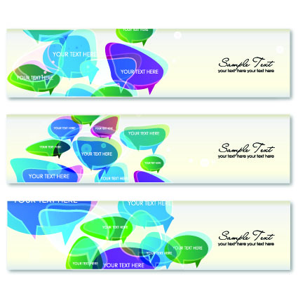 Vector modern banner graphics 01 modern banner   