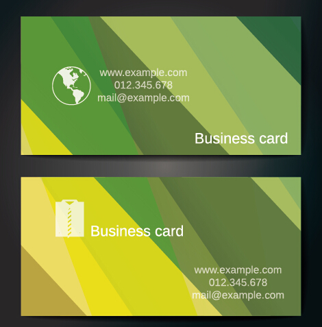 Business card abstract shape vector template 10 Shape business abstract   