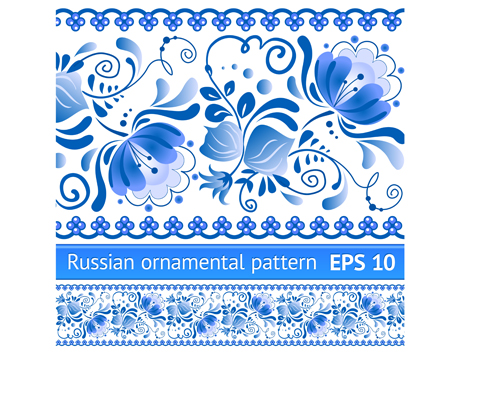 Elegant blue floral pattern background vector 03 pattern background pattern floral pattern floral elegant background vector background   