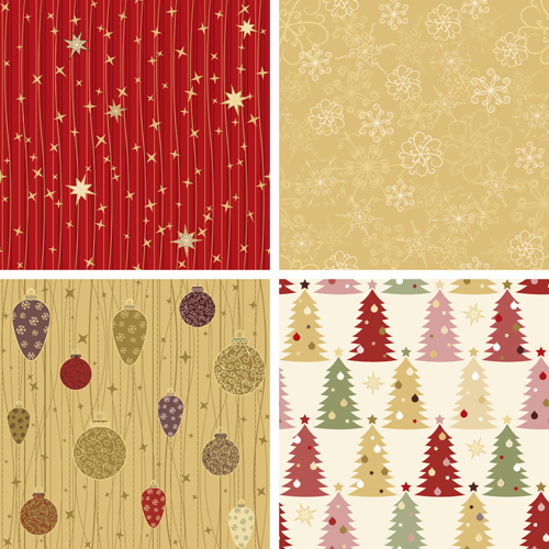 Cute Christmas seamless pattern vector 20 seamless patterns pattern vector christmas   