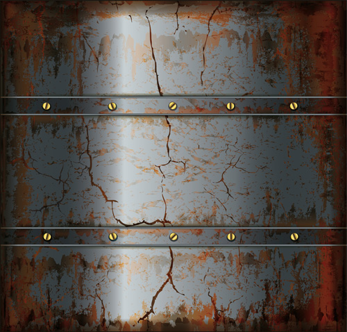 Vector set of Rusted metal texture background 03 texture rusted metal   