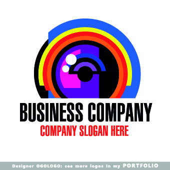 Company business logos creative design 09 logos logo creative company business   
