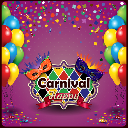 Carnival confetti art background vector 03 confetti carnival background   