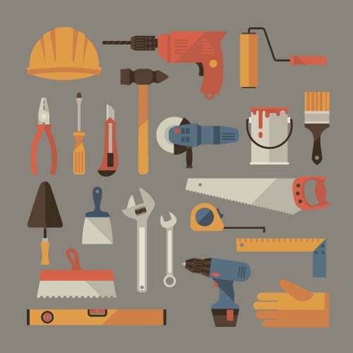 Vector tool design set 05 tool design   