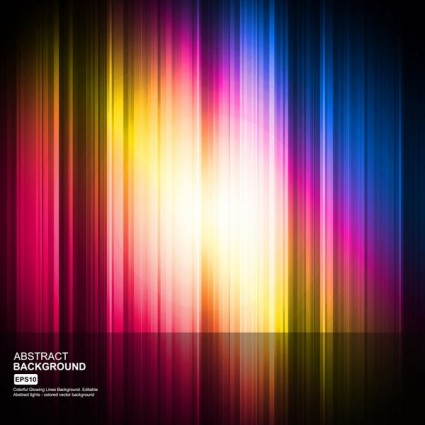 Multicolor lines bright background vector 01 multicolor lines bright background   