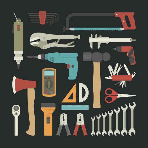 Vector tool design set 04 tool design   