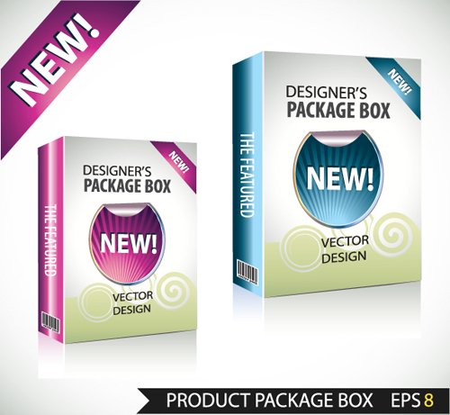 New Product Packaging Boxes design vector 05 product packaging new boxes   