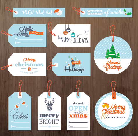 2015 xmas and new year tags vector graphics 01 xmas tags new year 2015   