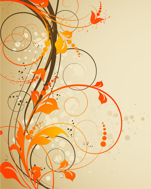 Elegant abstract flower vectors graphics 15 graphics flower elegant abstract   