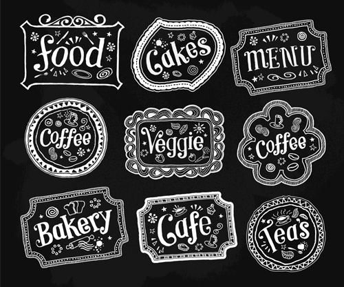 black and white food labels vector labels label food label food black and white black   