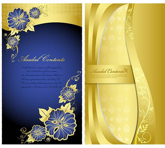 Elegant decorative pattern background design vector Golden patterns   