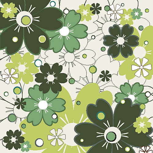 Flower vector pattern 01 pattern flower   