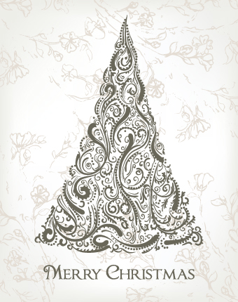 2014 Abstract Christmas tree design vector 04 design christmas tree christmas aligncenter 2014   