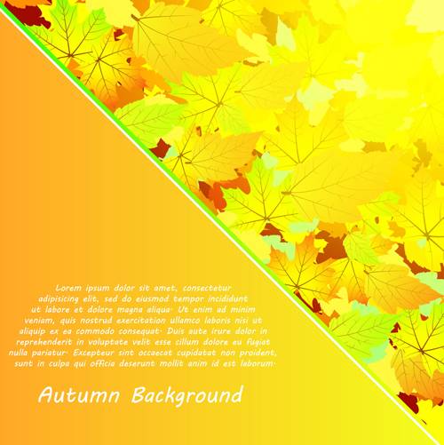 Autumn beautiful background vector set 09 beautiful background vector background autumn   