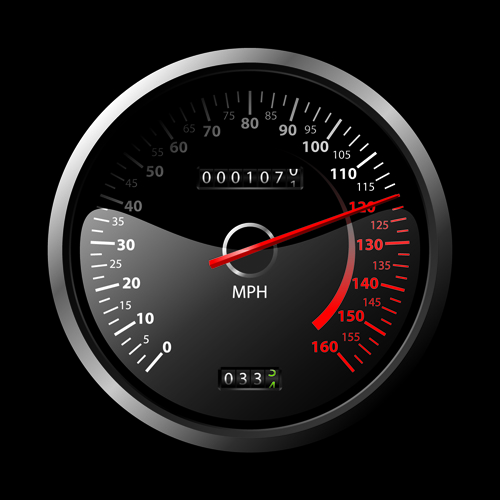 Speedometer vector set 01 vector speedometer speed   