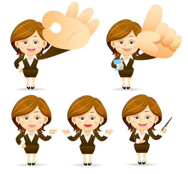 Different profession people vector set 02 profession people different   